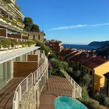 Exclusive Apartment Alassio With Sea View Exterior photo